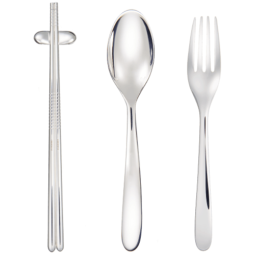 Mood Asia silver-plated flatware set for 6 people 24 pieces