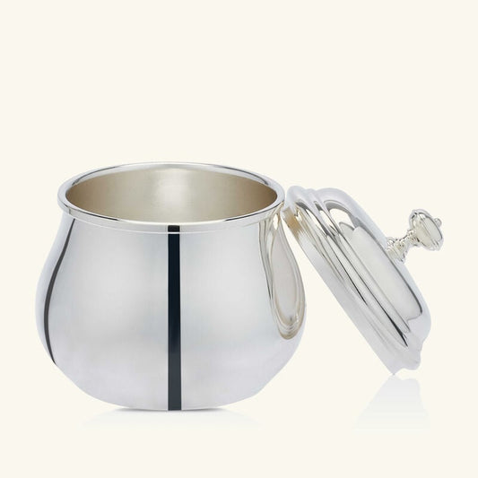 Albi Silver-Plated Sugar Bowl with Lid