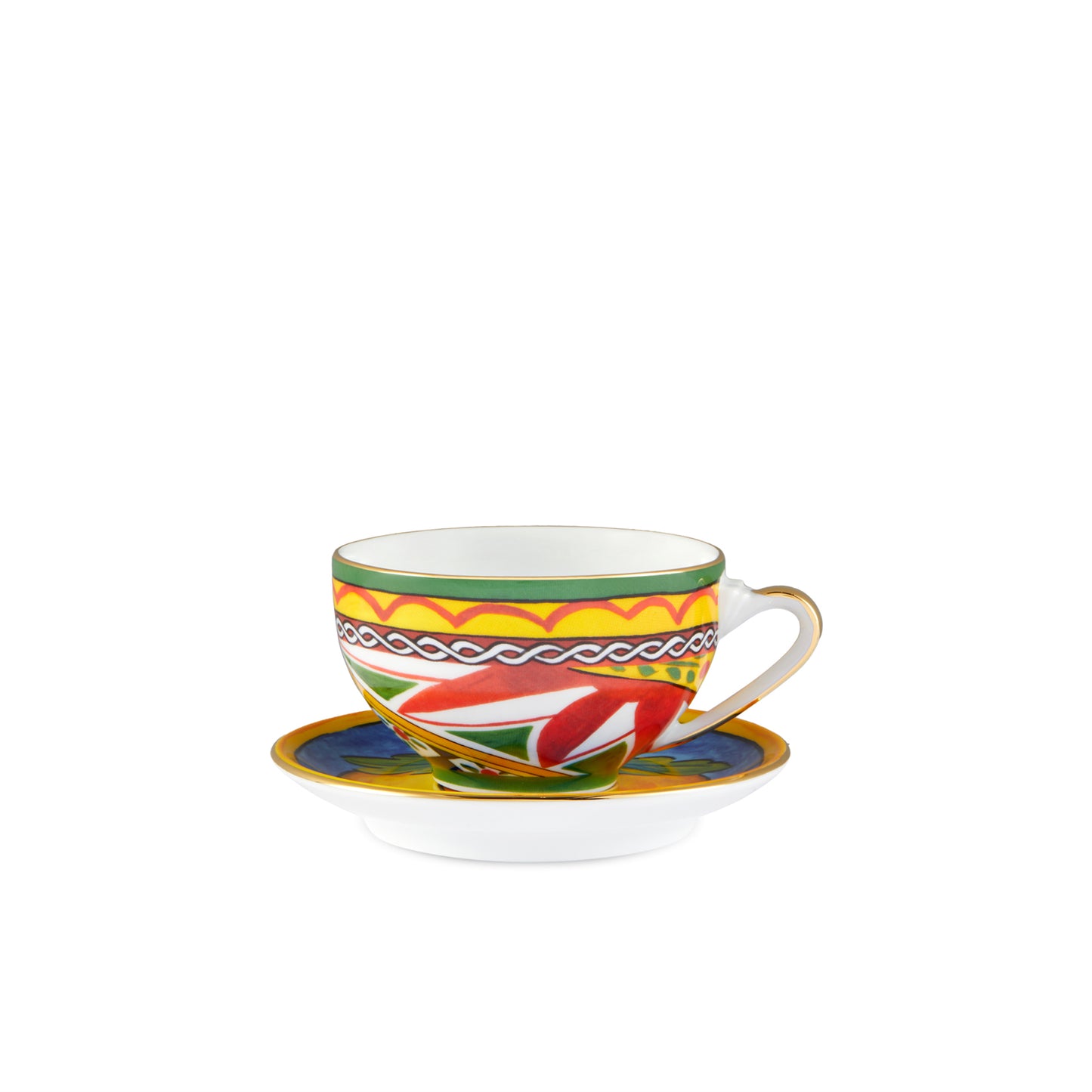 Tea cup and saucer Dolce & Gabbana Casa CARRETTO