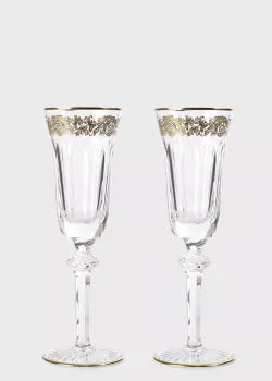 Marly Champagne flute or by Christofle