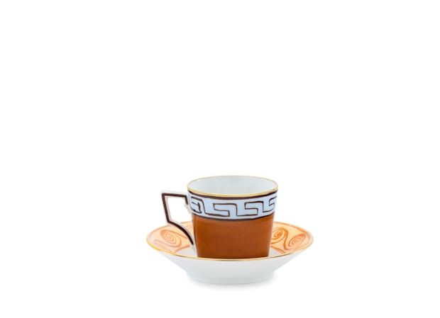Il viaggio di Nettuno Terracotta Coffee Set For Two