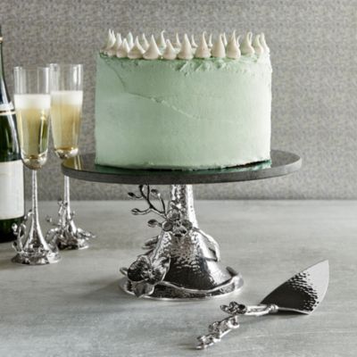 White Orchid Cake Stand