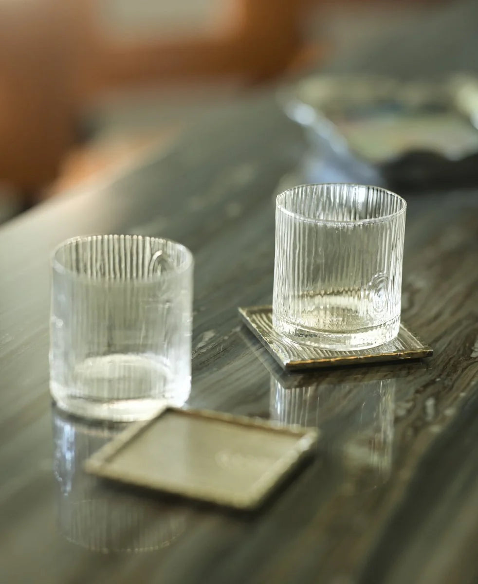 Ivy & Oak Glass and Coaster Gift Set of 2