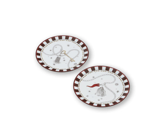 Fortunae Set of 2 Small Plates