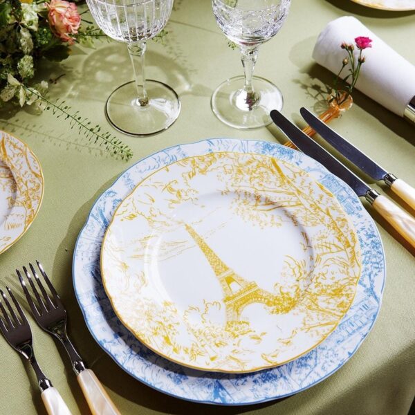 TOUT PARIS AD CUP & SAUCER,