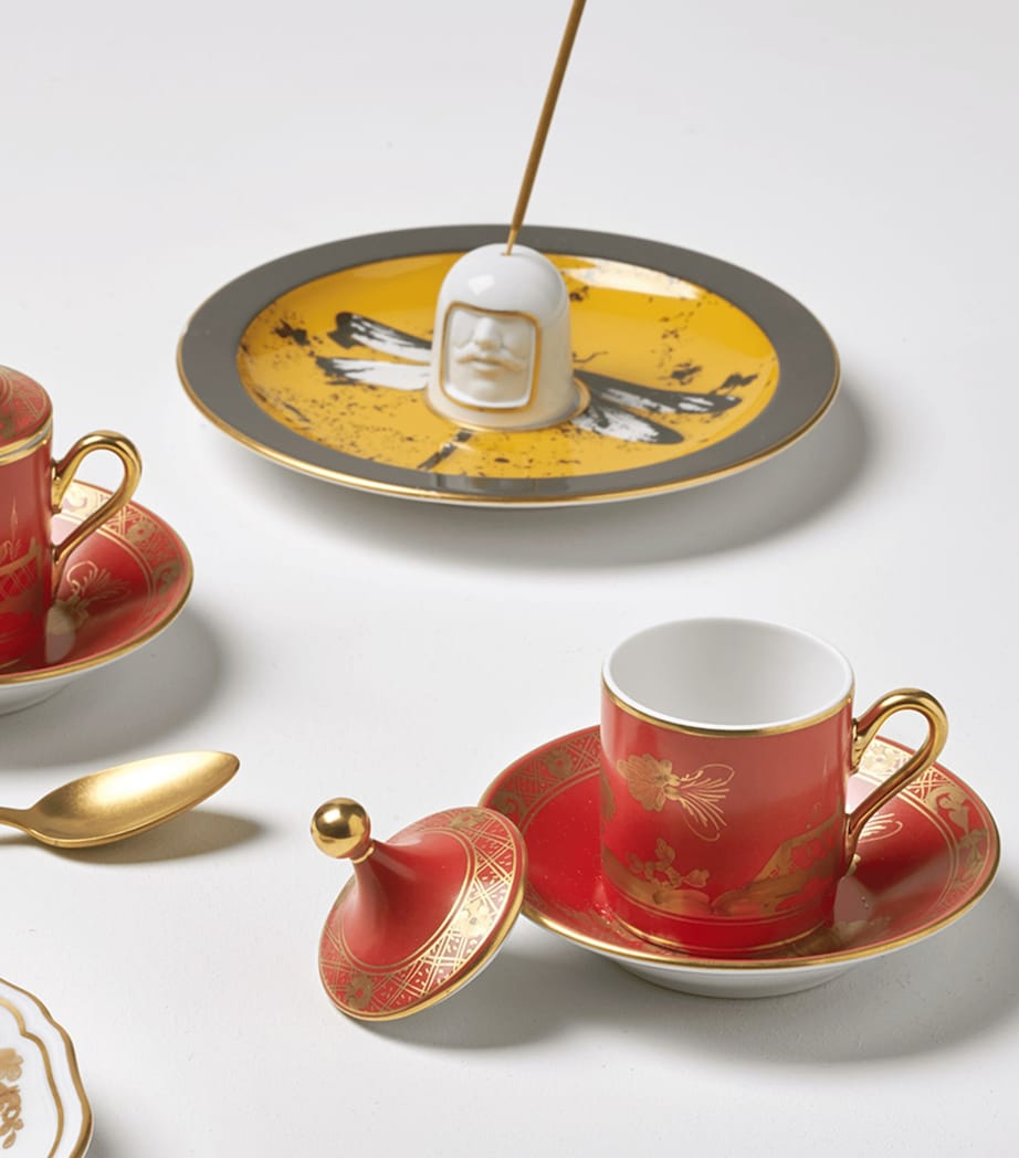 Oriente Italiano Rubrum Coffee Set For Two
