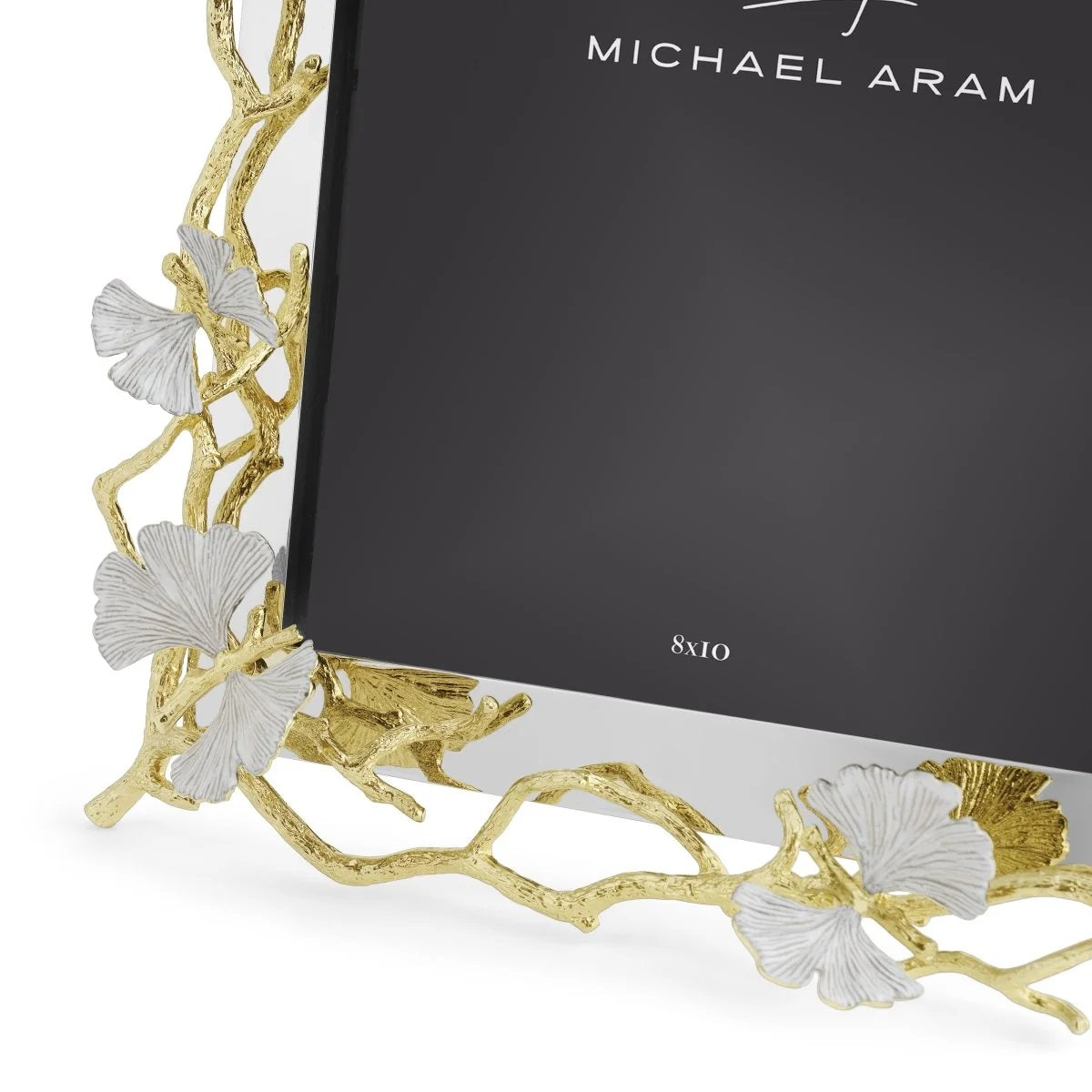 Butterfly Ginkgo Gold Reflective Frame