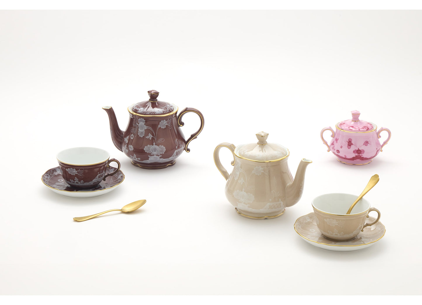 Oriente italiano Meringa tea saucer