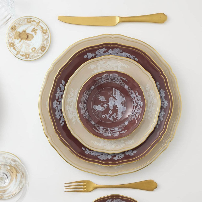 Oriente Italiano Castagna Dessert Plate