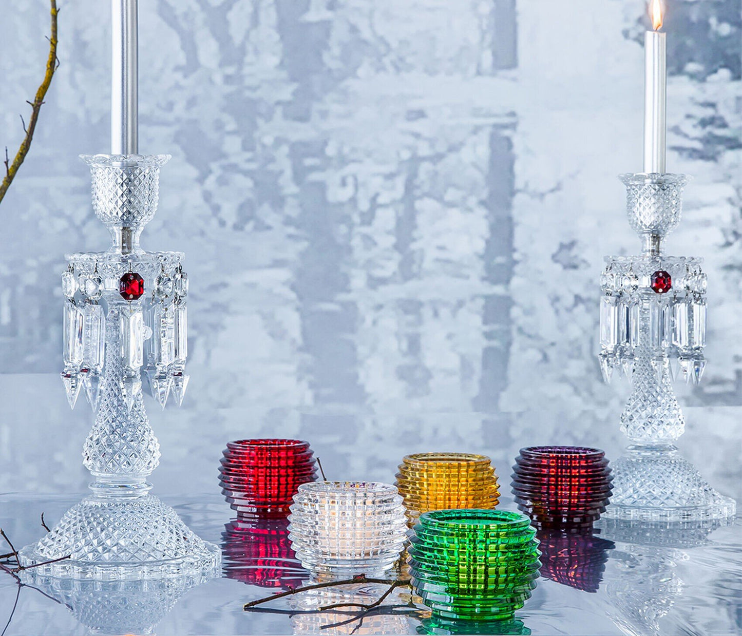 Eye Votive Clear Set of 2
