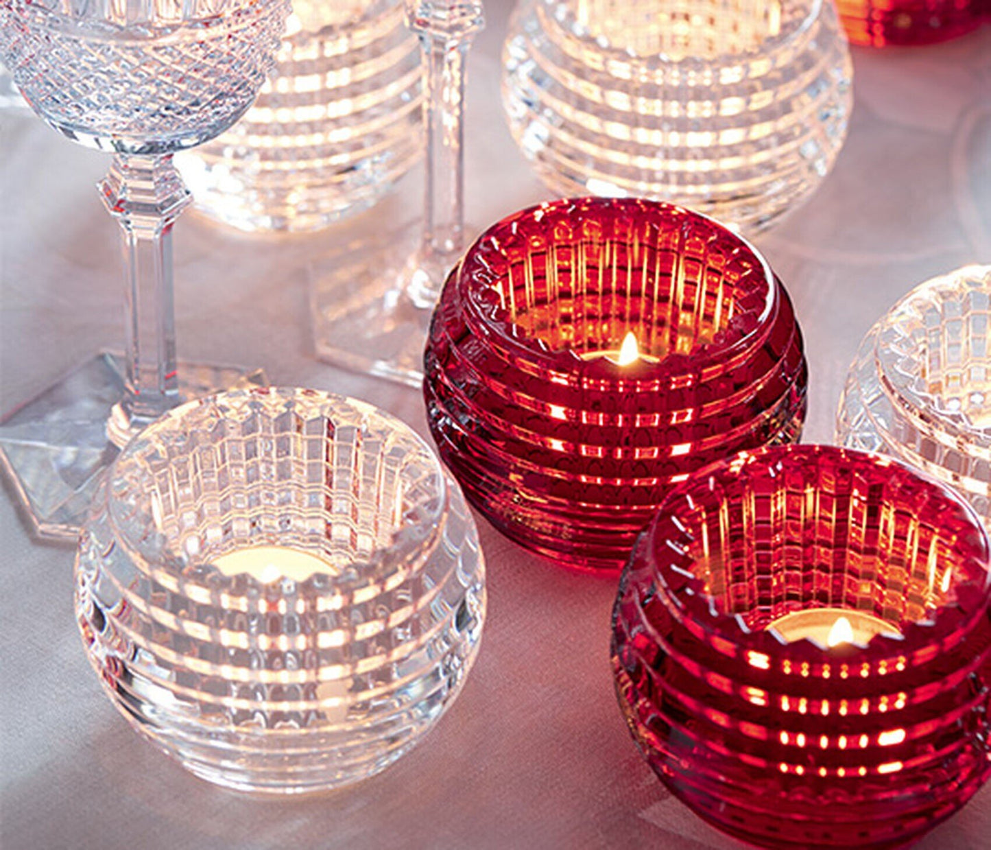 Eye Votive Clear Set of 2
