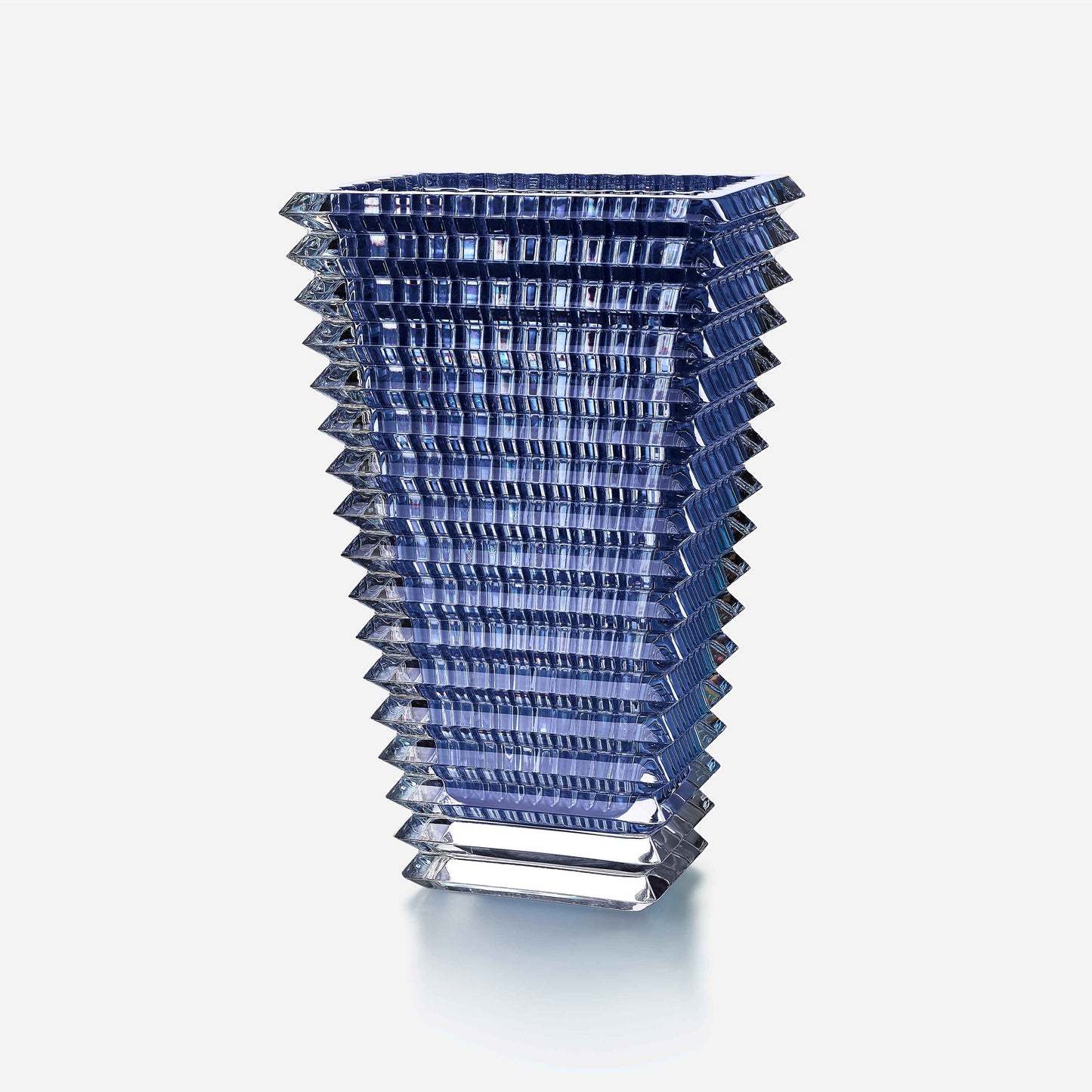 Eye Rectangular Vase L Blue