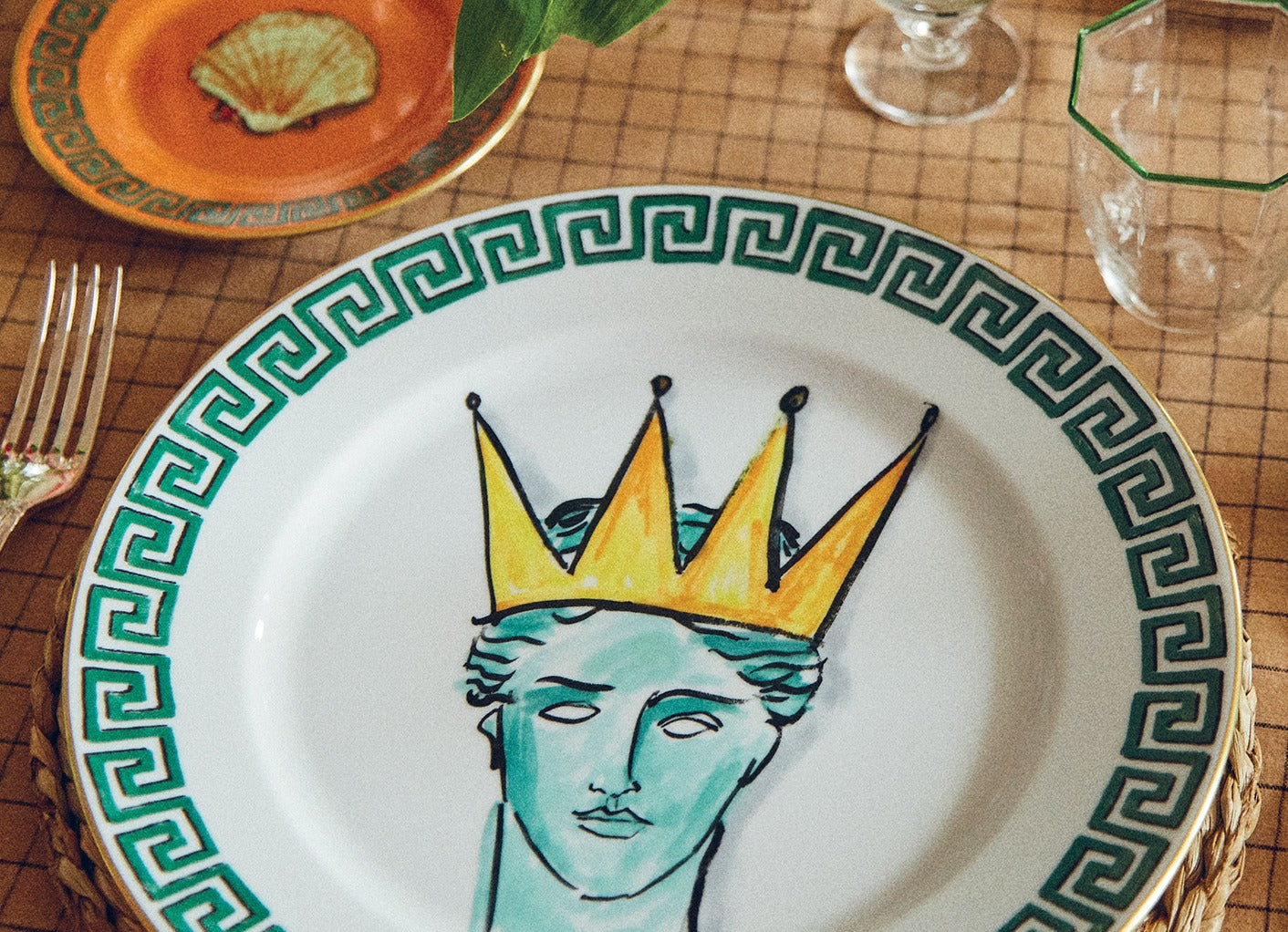 IL Viaggio Di Nettuno Dinner Plate