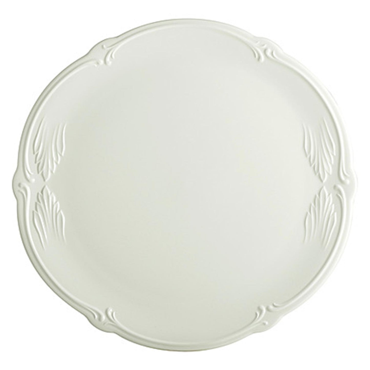Rocaille White Cake Platter