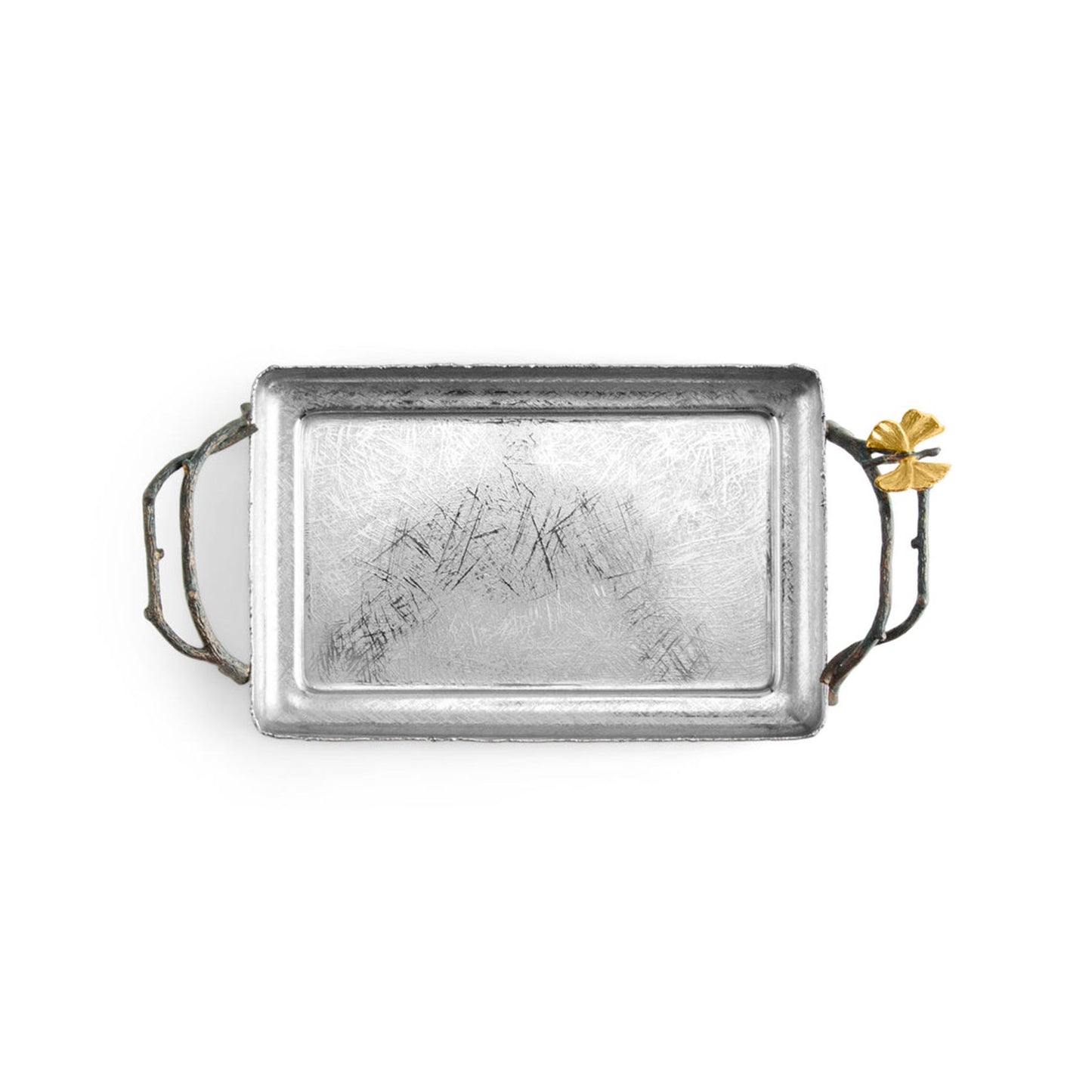 Butterfly Ginkgo Small Tray - Two Handle