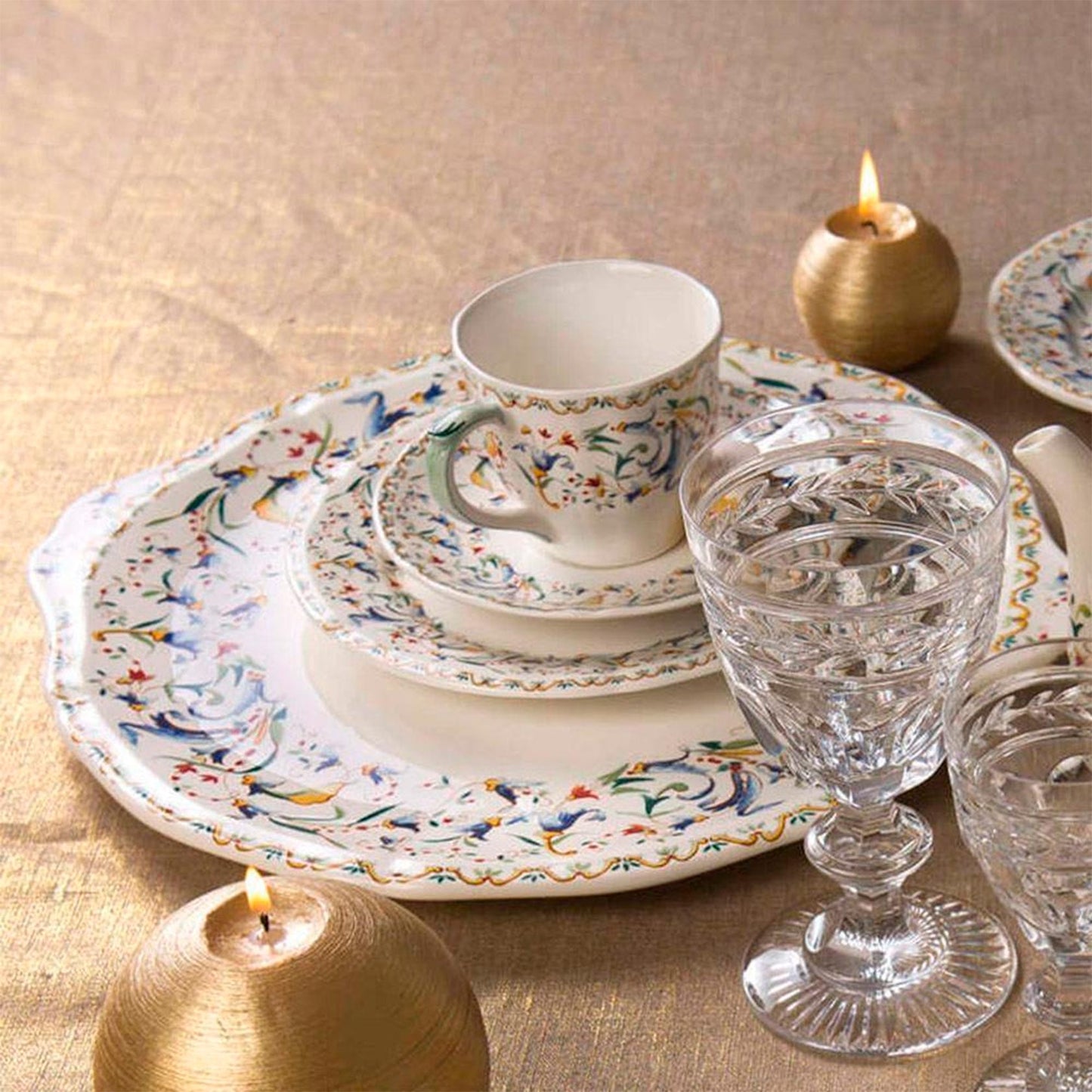 Toscana Set of 2 Tea Cups&Saucers