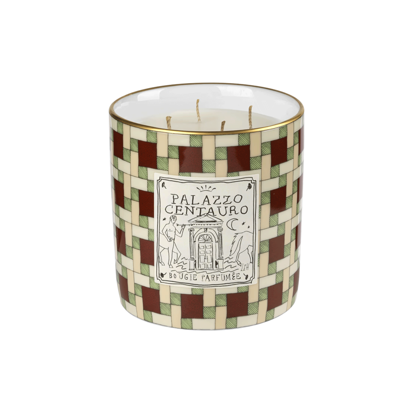 Decorative Large Candle Palazzo Centauro