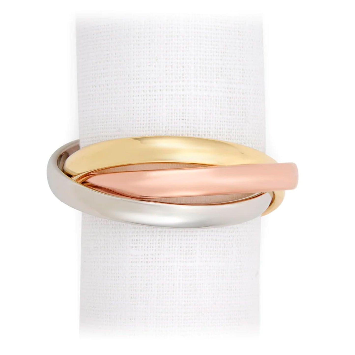 Three Rings Tri-Color - Set of 4