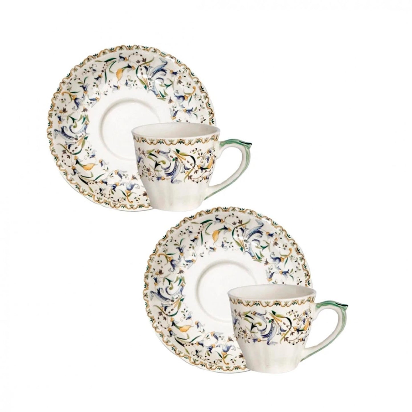 Toscana Set of 2 Tea Cups&Saucers