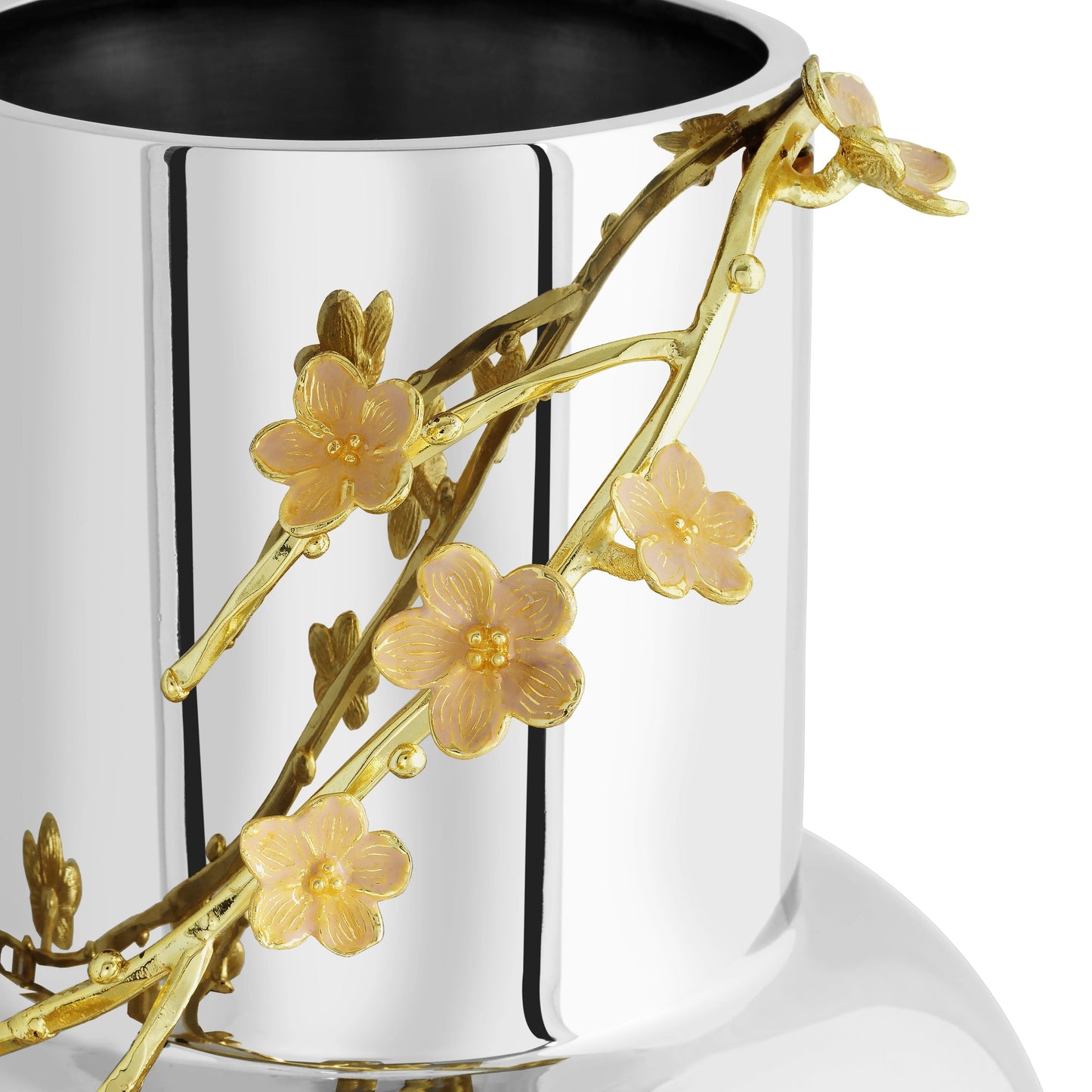 Cherry Blossom Vase - Silver/L