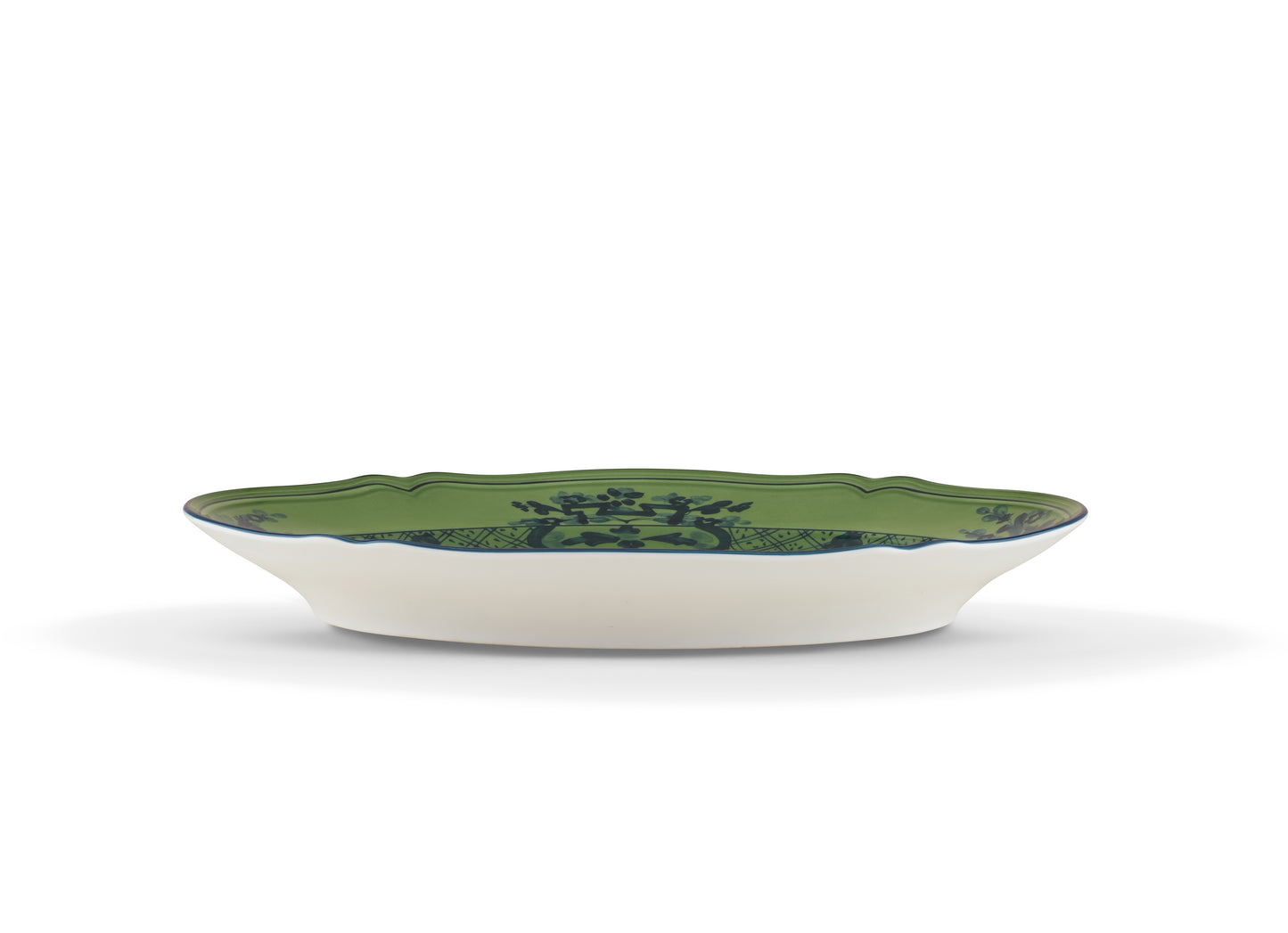 Oriente Italiano Malachite oval platter