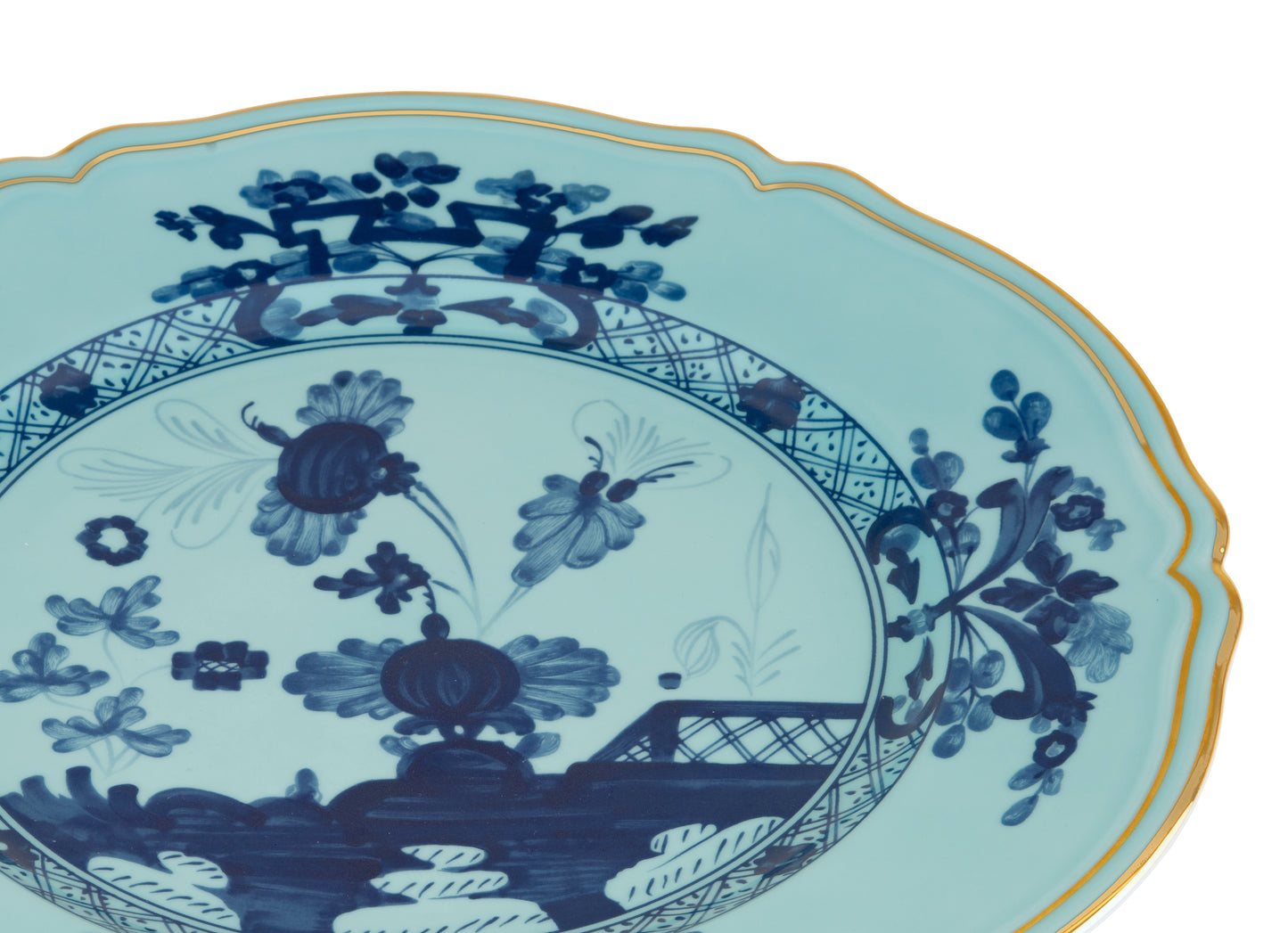 Oriente Italiano Iris Charger plate