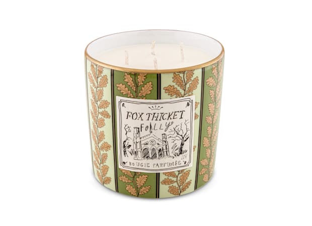 Decorative Large Candle Fox Thicket Folly