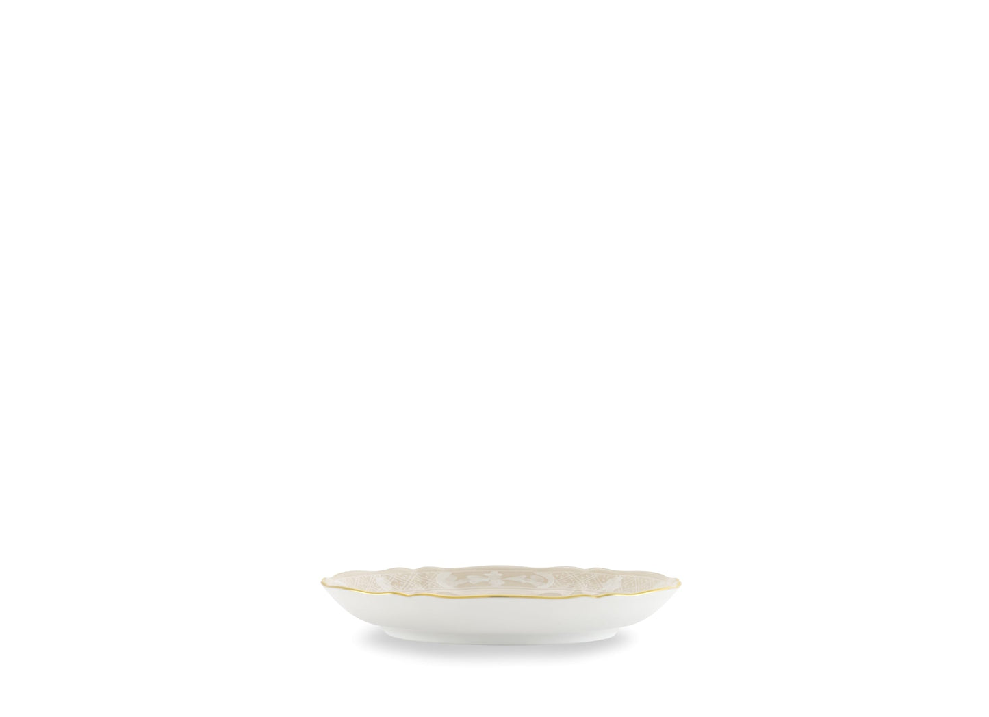 Oriente italiano Meringa tea saucer