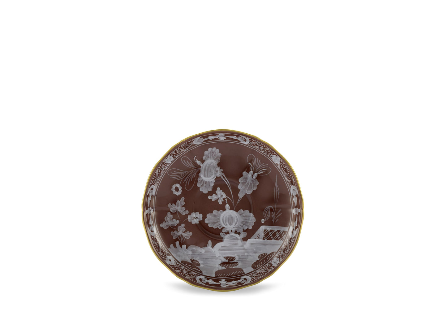 Oriente Italiano Castagna Tea Saucer