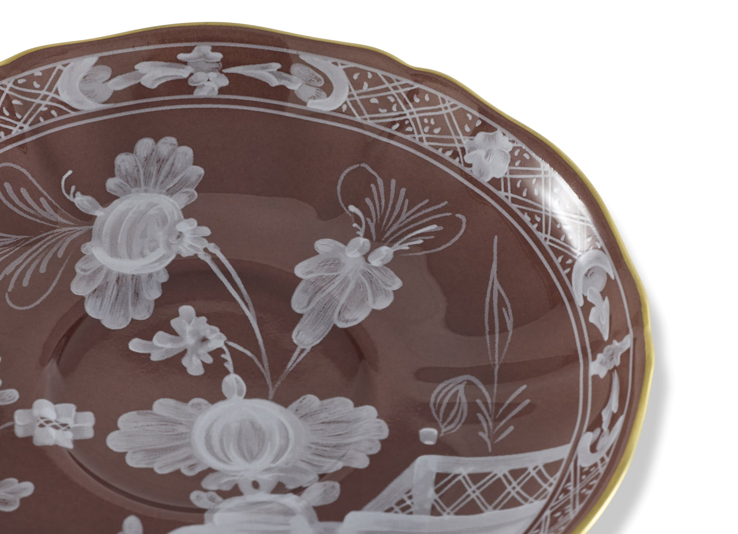 Oriente Italiano Castagna Tea Saucer