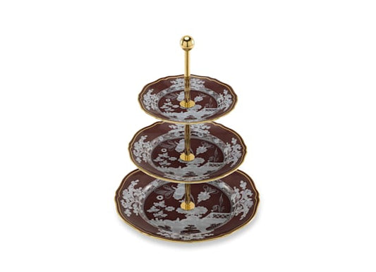 Oriente Italiano Castagna Etagere