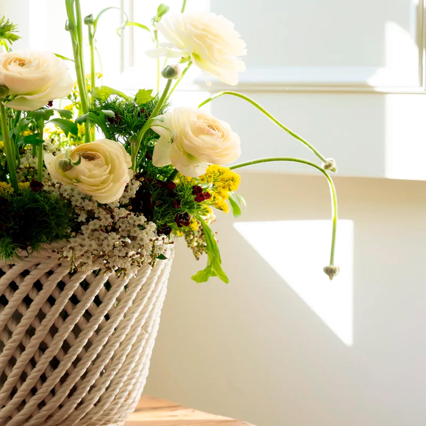 Amelia Small Bread Basket / Olive Basket - Sand
