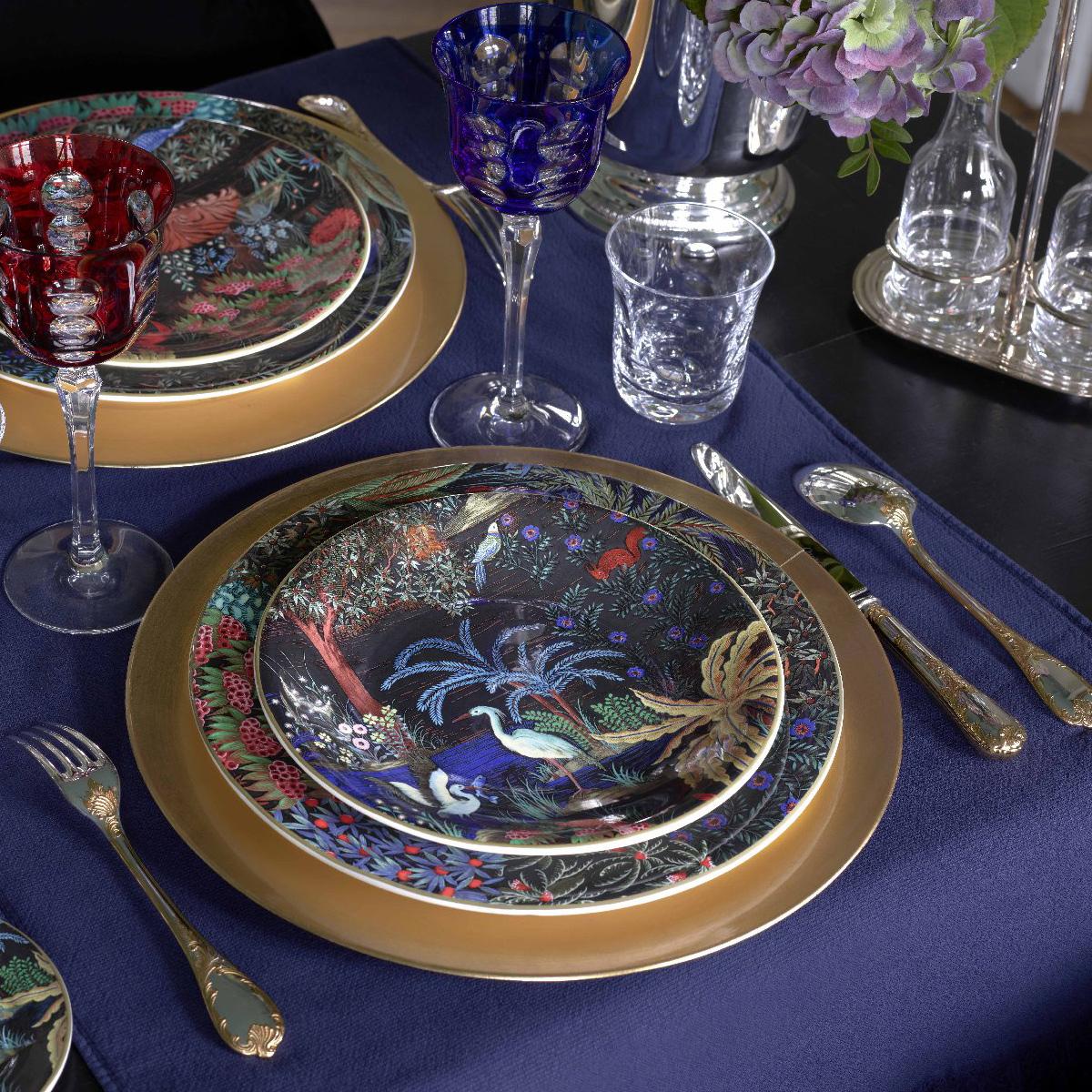 Jardin Du Palais Set of 4 Dinner Plates
