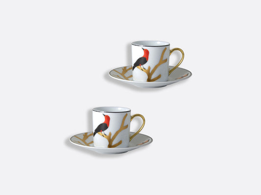 Aux Coffee Cup and Saucer