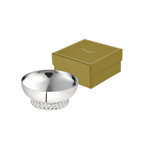 Babylone small bowl silver-plated