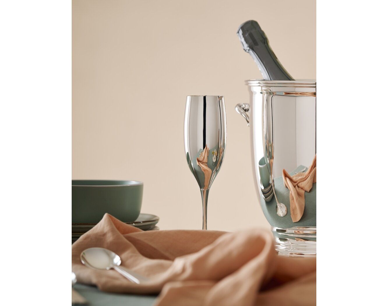 Inglese Champagne bucket w/base