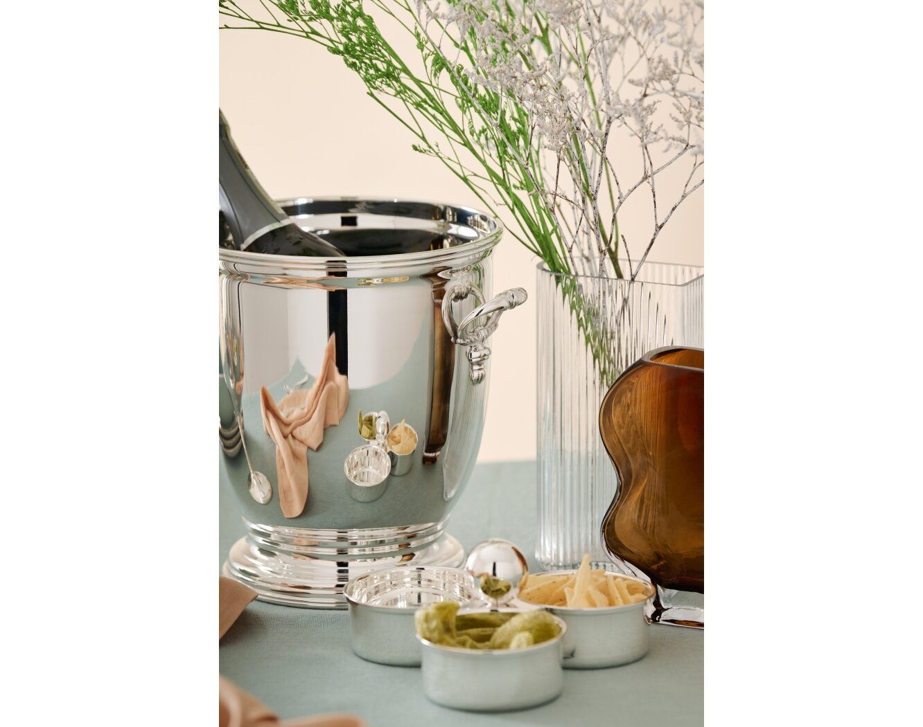 Inglese Champagne bucket w/base
