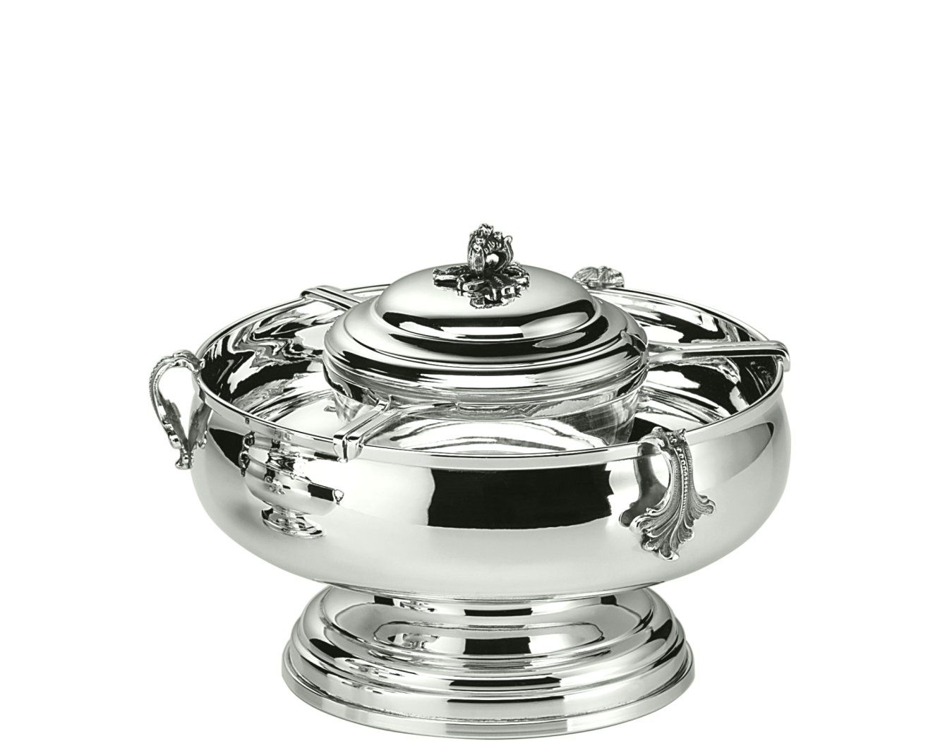 Inglese Round caviar dish