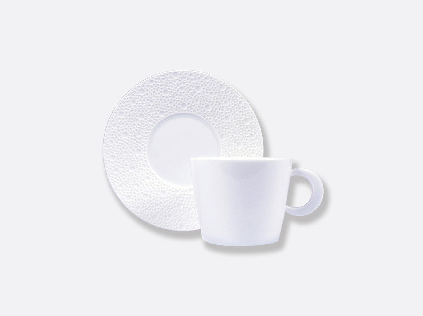 ECUME WHITE TEA CUP & SAUCER,