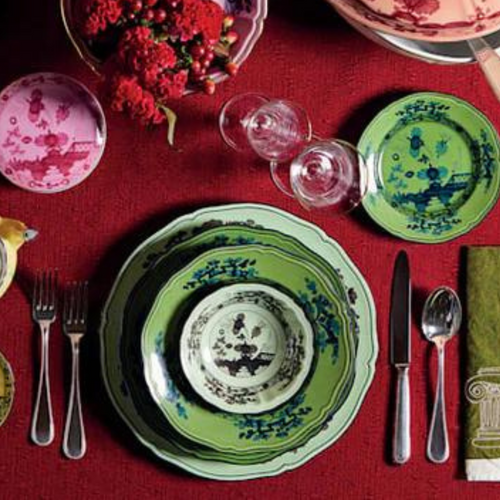 Oriente Italiano Malachite Dessert Plate