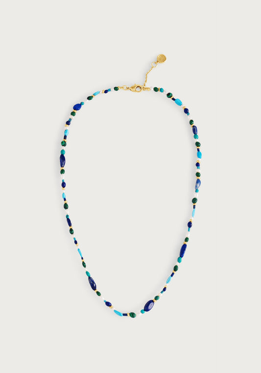 Milos Beaded Necklace, Cool