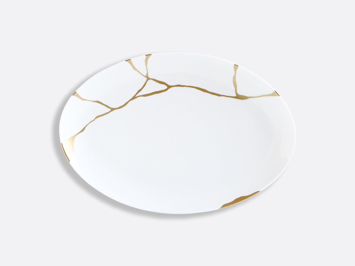 KINTSUGI OVAL PLATTER 39,5 CM ,