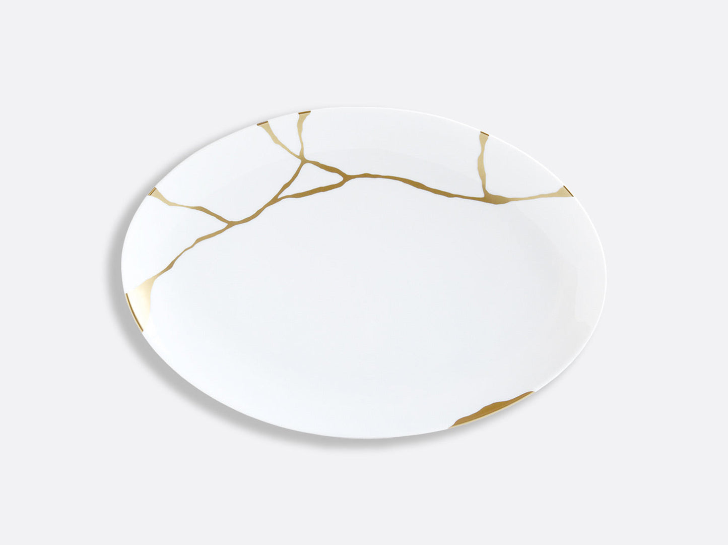 KINTSUGI OVAL PLATTER 39,5 CM ,