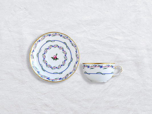 Le Gobelet Du Roy Set of 6 Tea Cups And Saucers