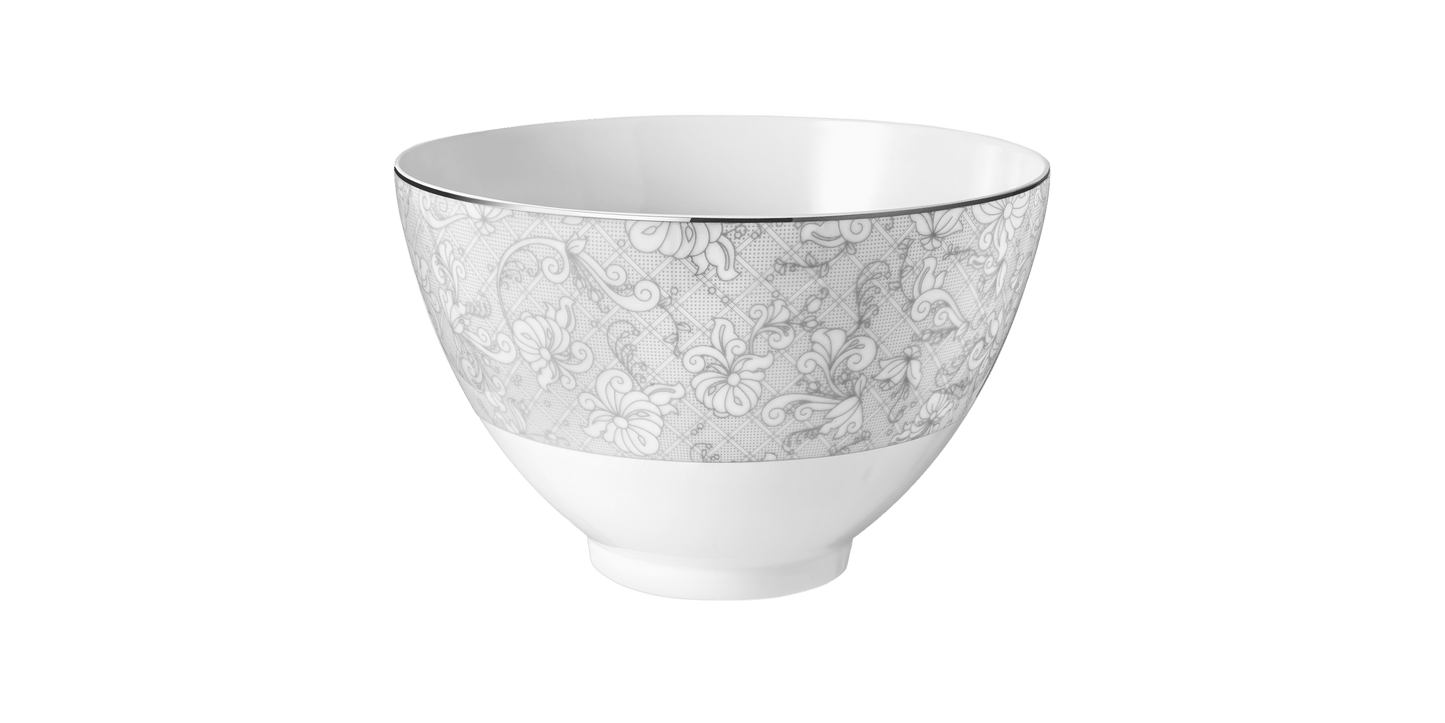Jardin d'Eden salad serving porcelain bowl