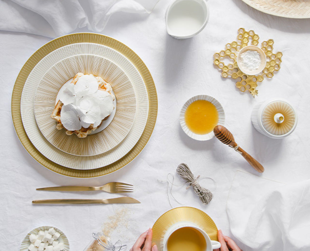 SOL TEA CUP & SAUCER,