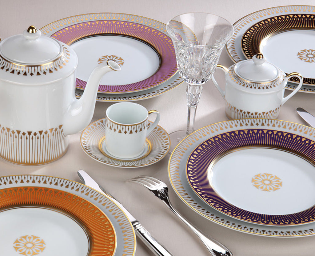 SOLEIL LEVANT AD CUP & SAUCER,