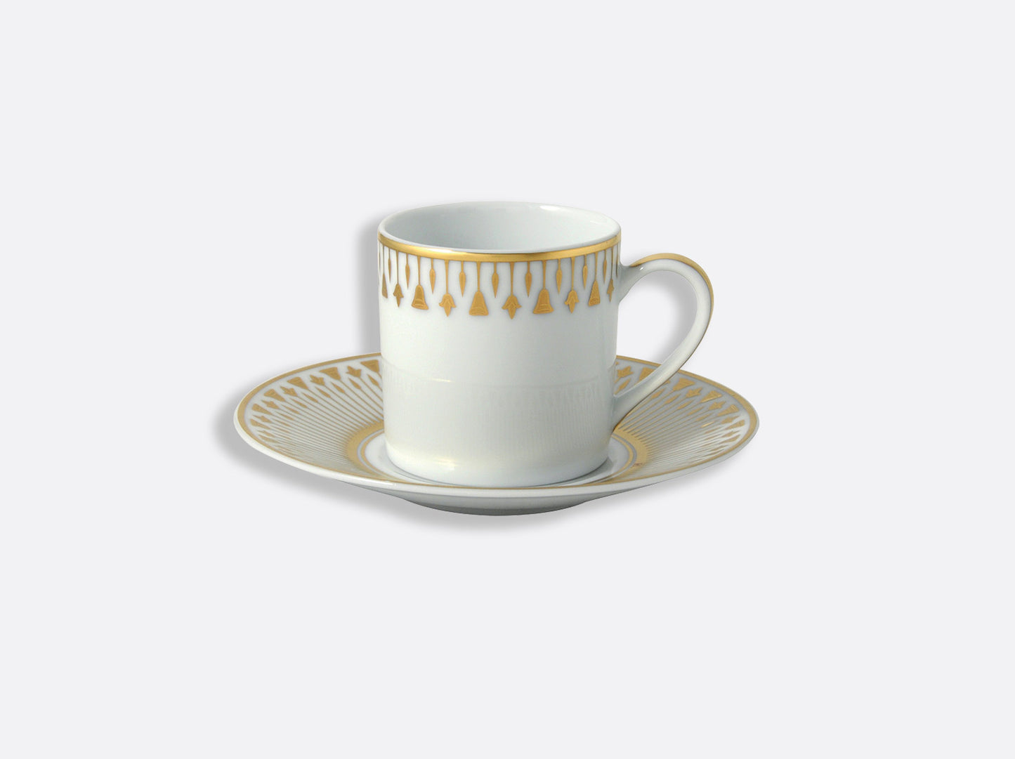 SOLEIL LEVANT AD CUP & SAUCER,