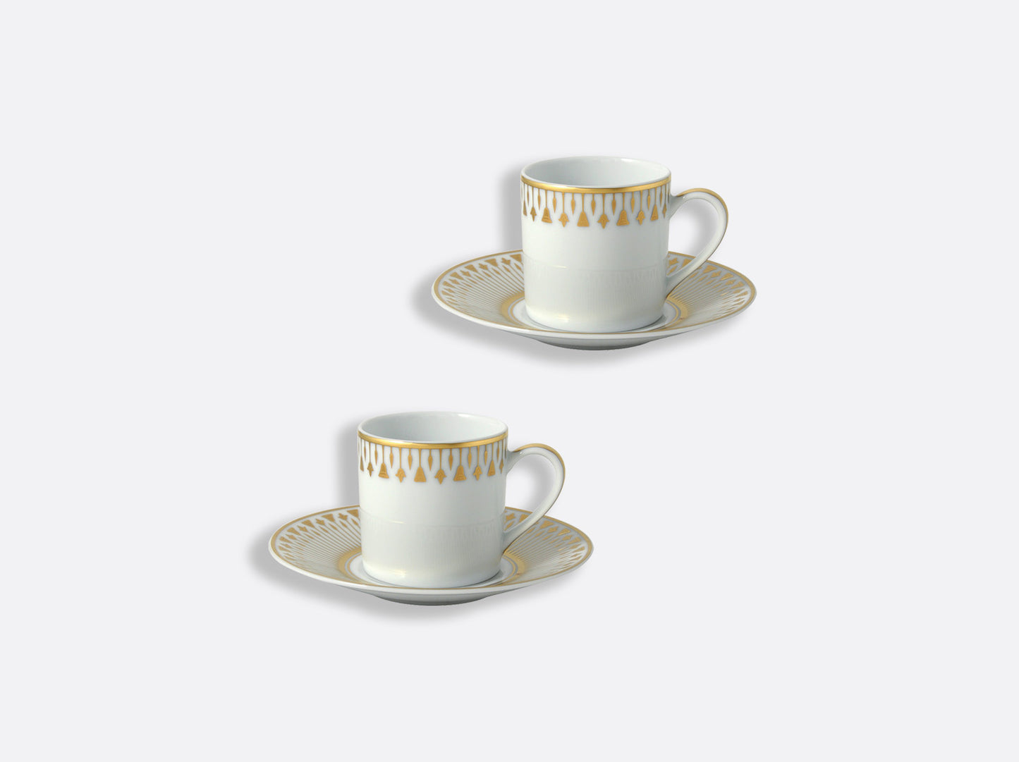 SOLEIL LEVANT AD CUP & SAUCER,