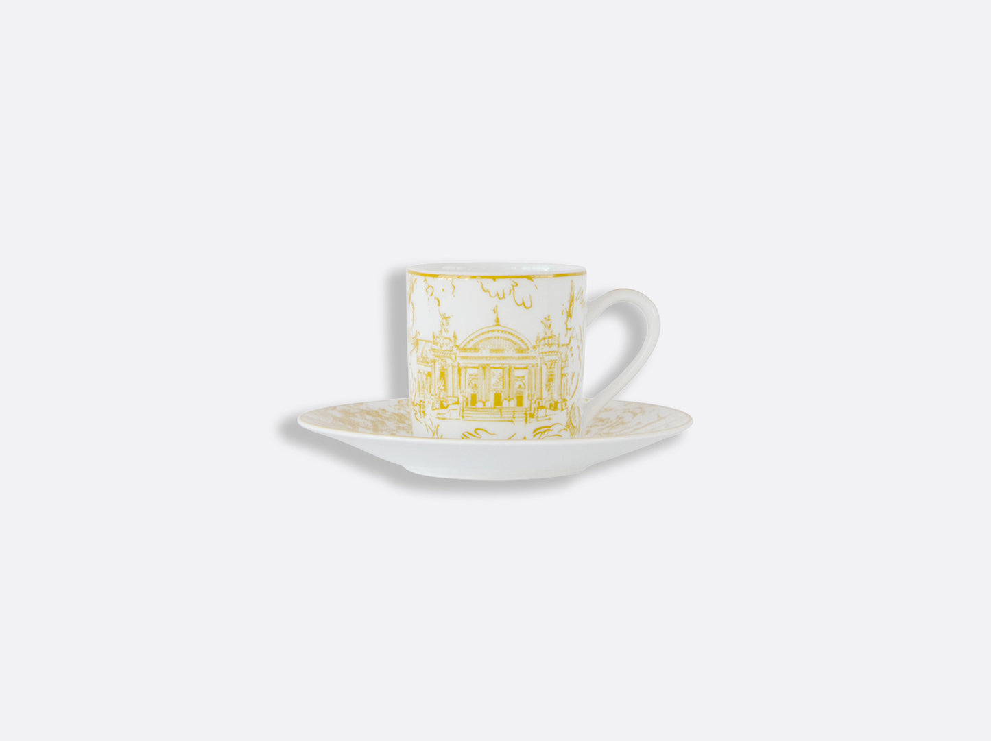 TOUT PARIS Set of 2 coffee cups and saucers,